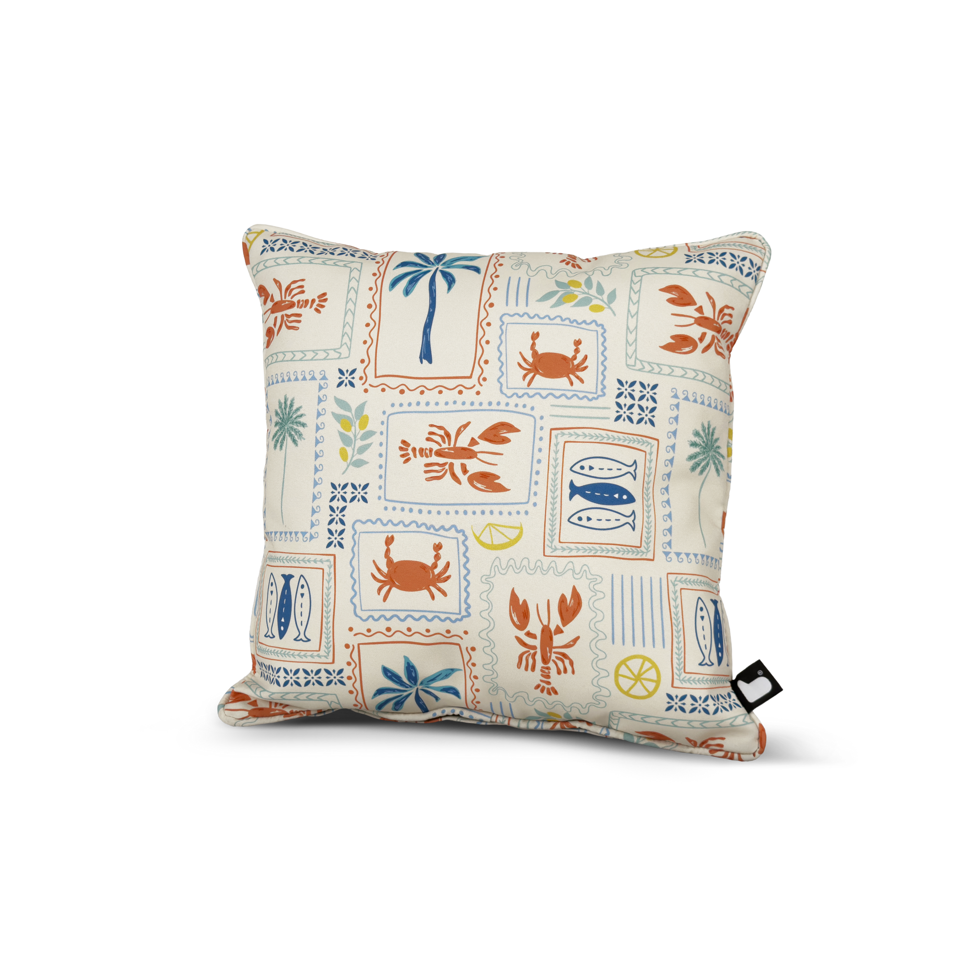 Outdoor Coastal Cushion – UV-Resistant, Water-Resistant